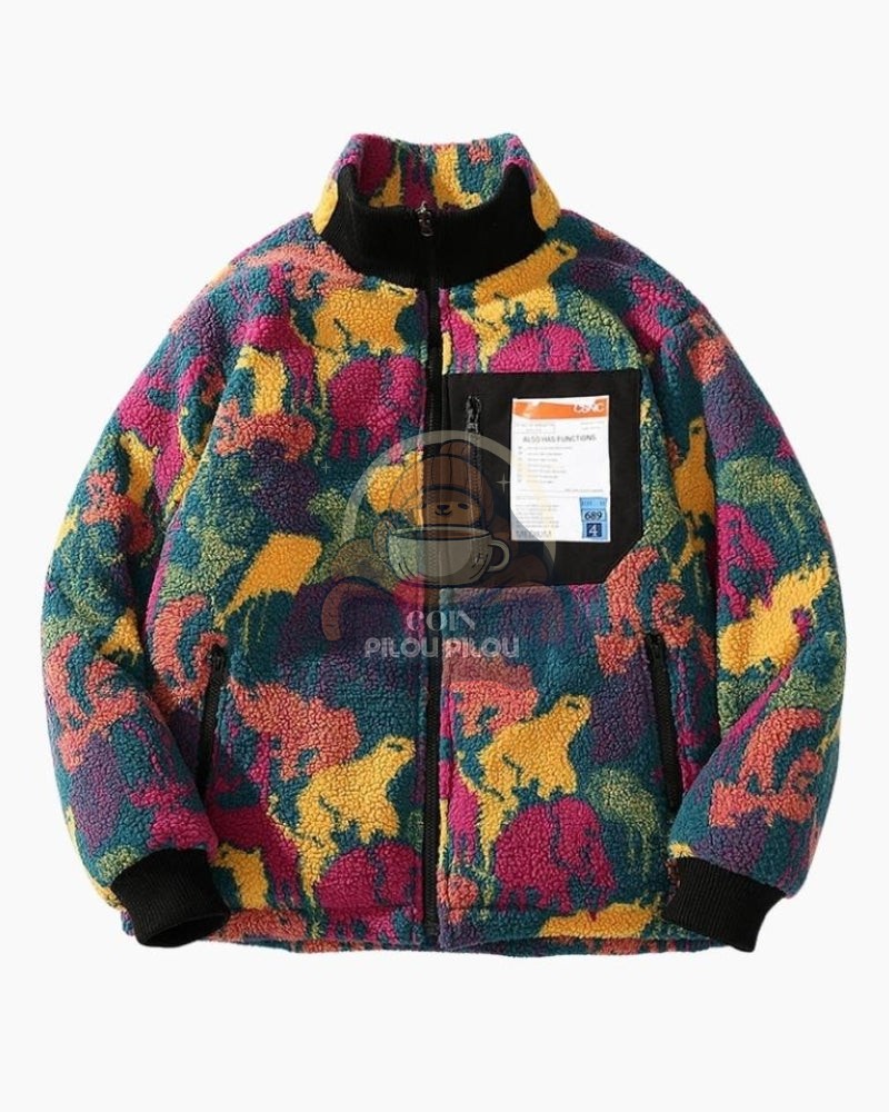 Männer Fleecejacke